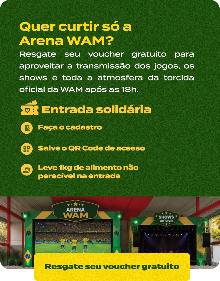 Resgate seu voucher gratuito