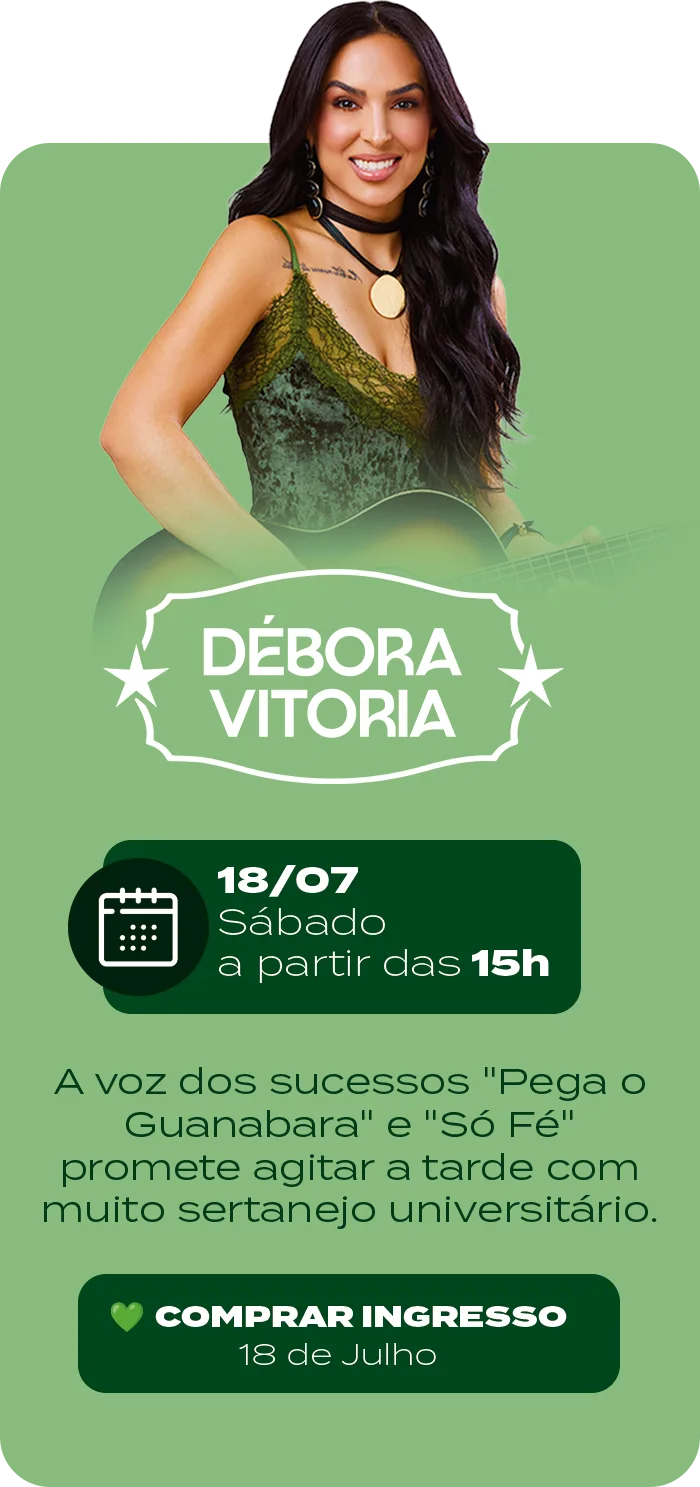 Débora Vitoria - Show dia 18/07