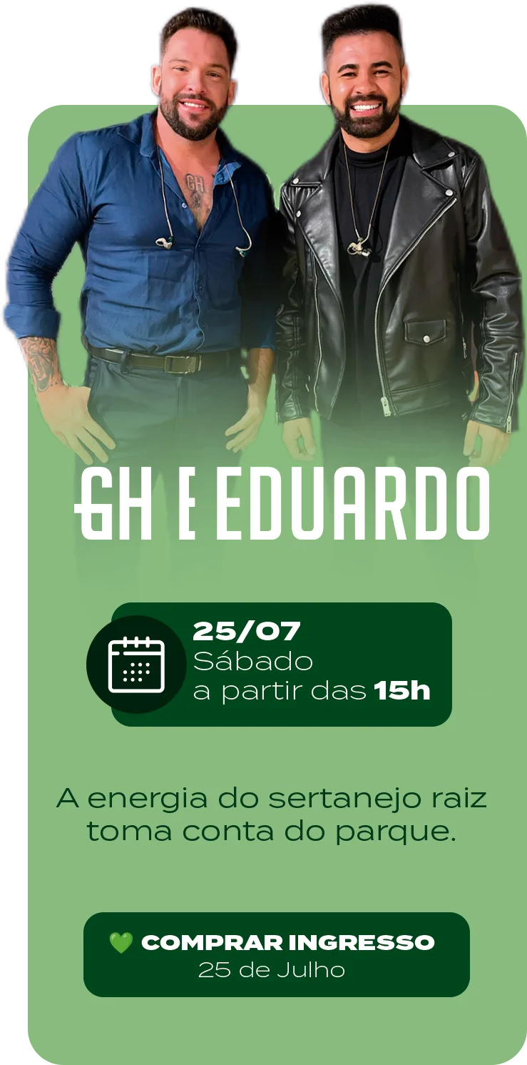 GH e Eduardo - Show dia 25/07