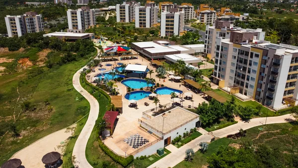 Área de lazer do Praias do Lago Eco Resort
