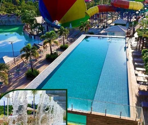 Piscina de borda infinita do Kawana Park